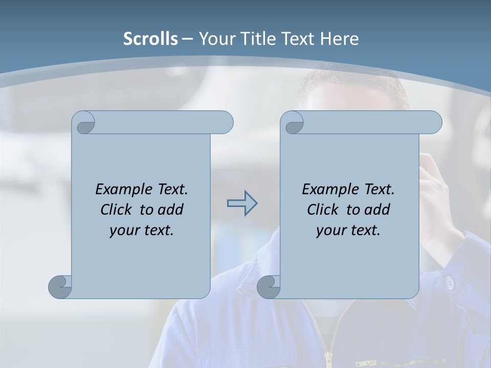 Flower Decor Balloon PowerPoint Template