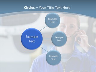 Flower Decor Balloon PowerPoint Template