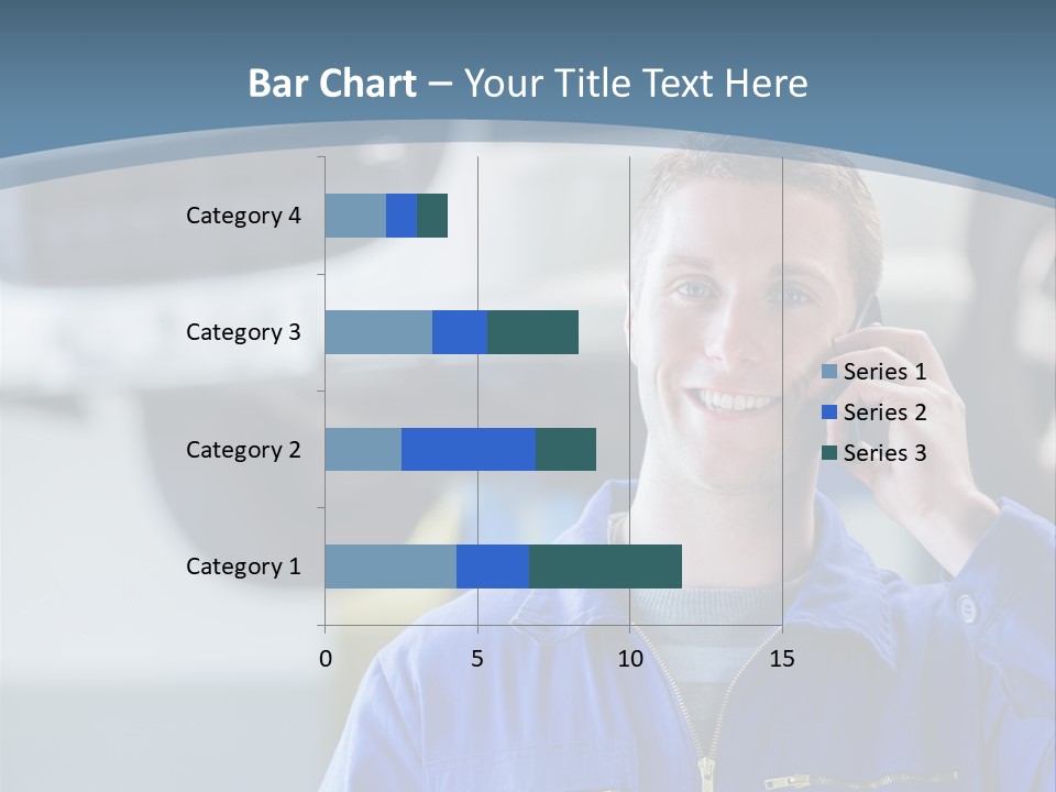 Flower Decor Balloon PowerPoint Template