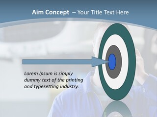 Flower Decor Balloon PowerPoint Template