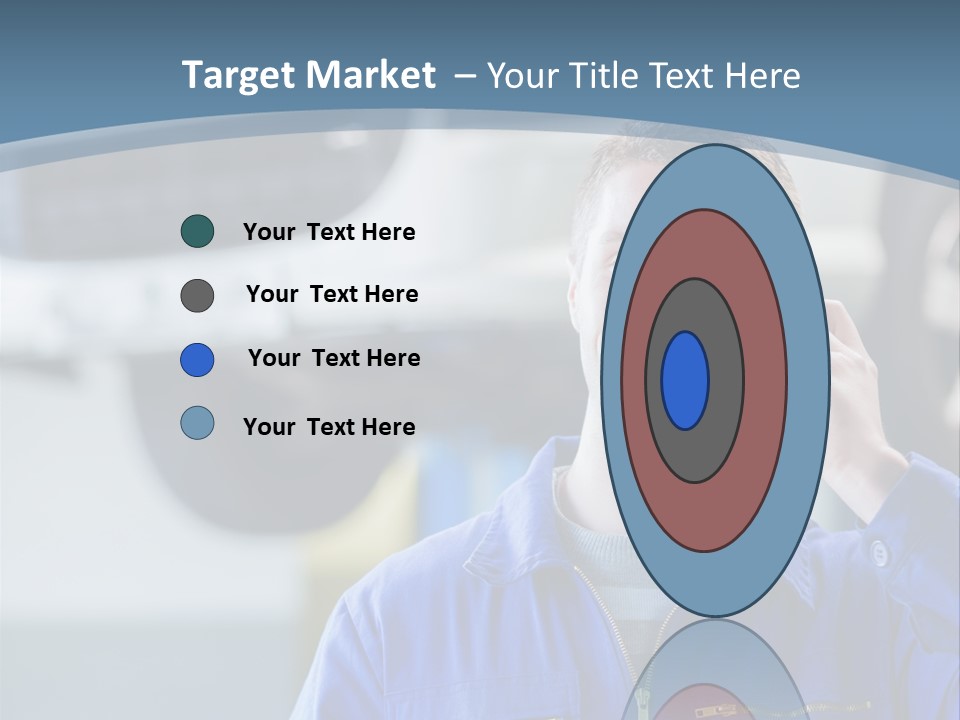 Flower Decor Balloon PowerPoint Template