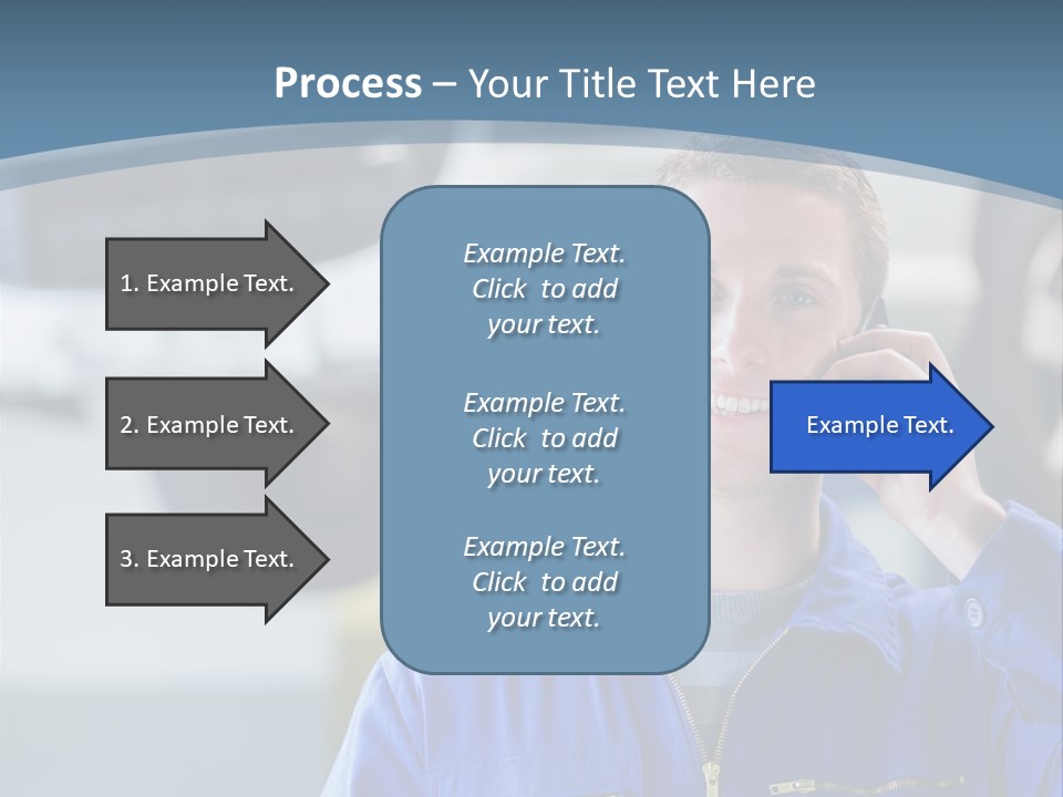 Flower Decor Balloon PowerPoint Template