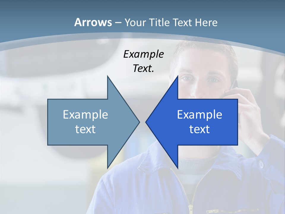 Flower Decor Balloon PowerPoint Template