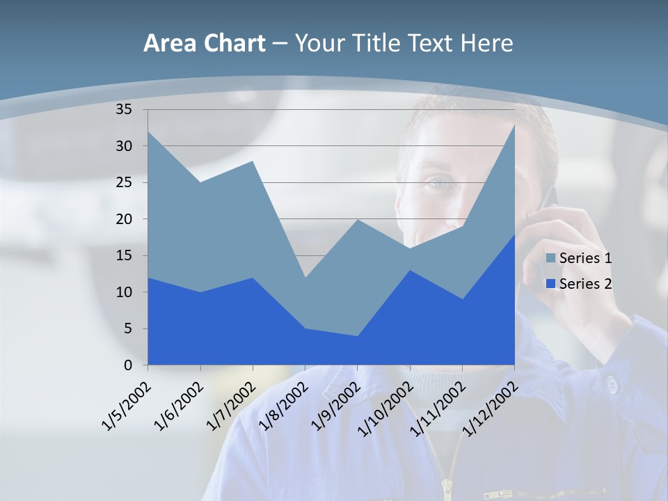 Flower Decor Balloon PowerPoint Template
