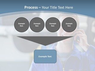 Flower Decor Balloon PowerPoint Template