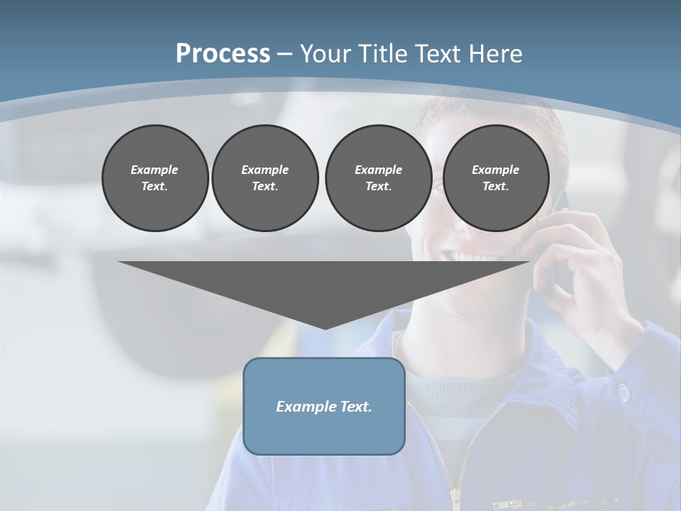 Flower Decor Balloon PowerPoint Template