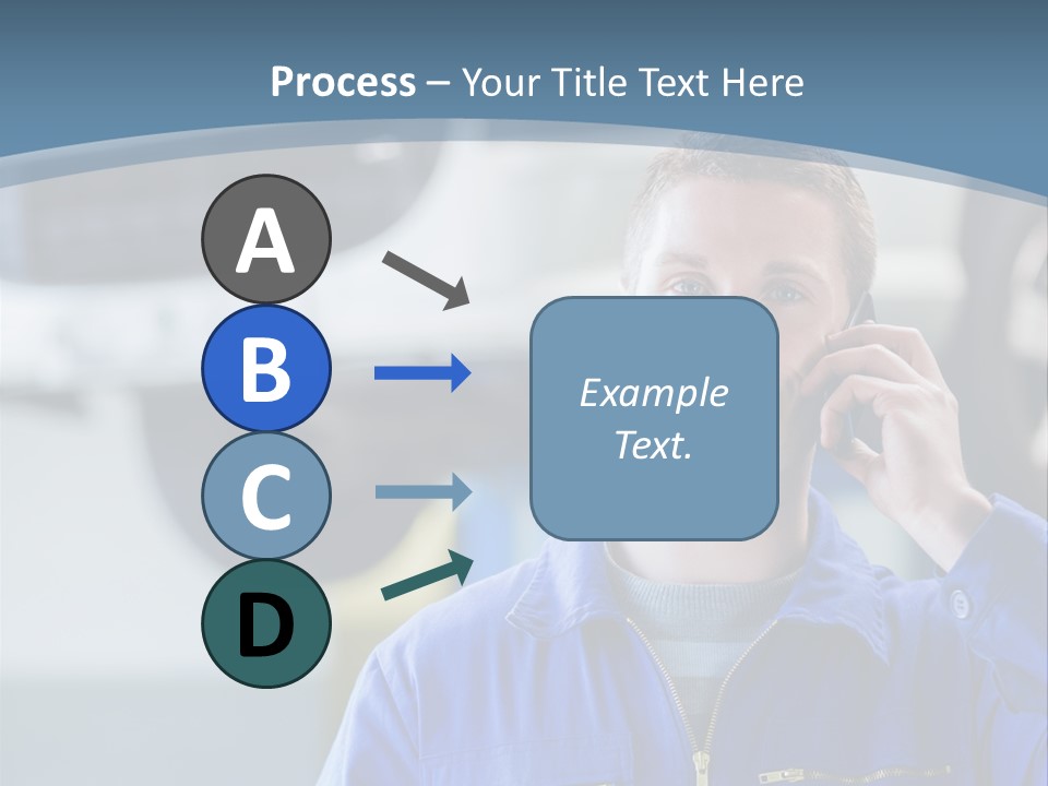 Flower Decor Balloon PowerPoint Template