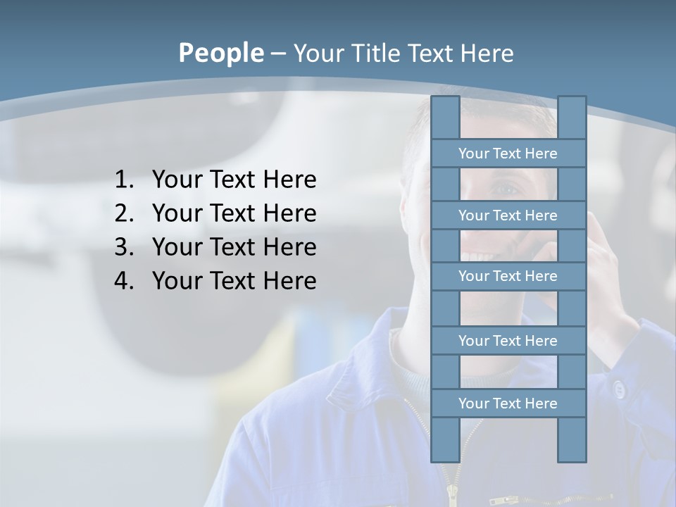 Flower Decor Balloon PowerPoint Template