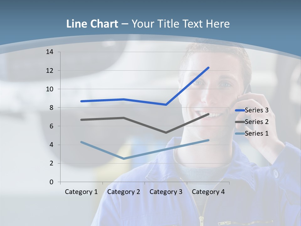 Flower Decor Balloon PowerPoint Template