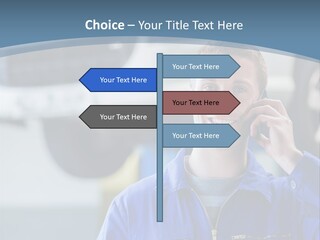 Flower Decor Balloon PowerPoint Template