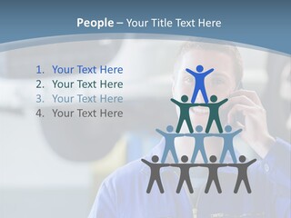 Flower Decor Balloon PowerPoint Template