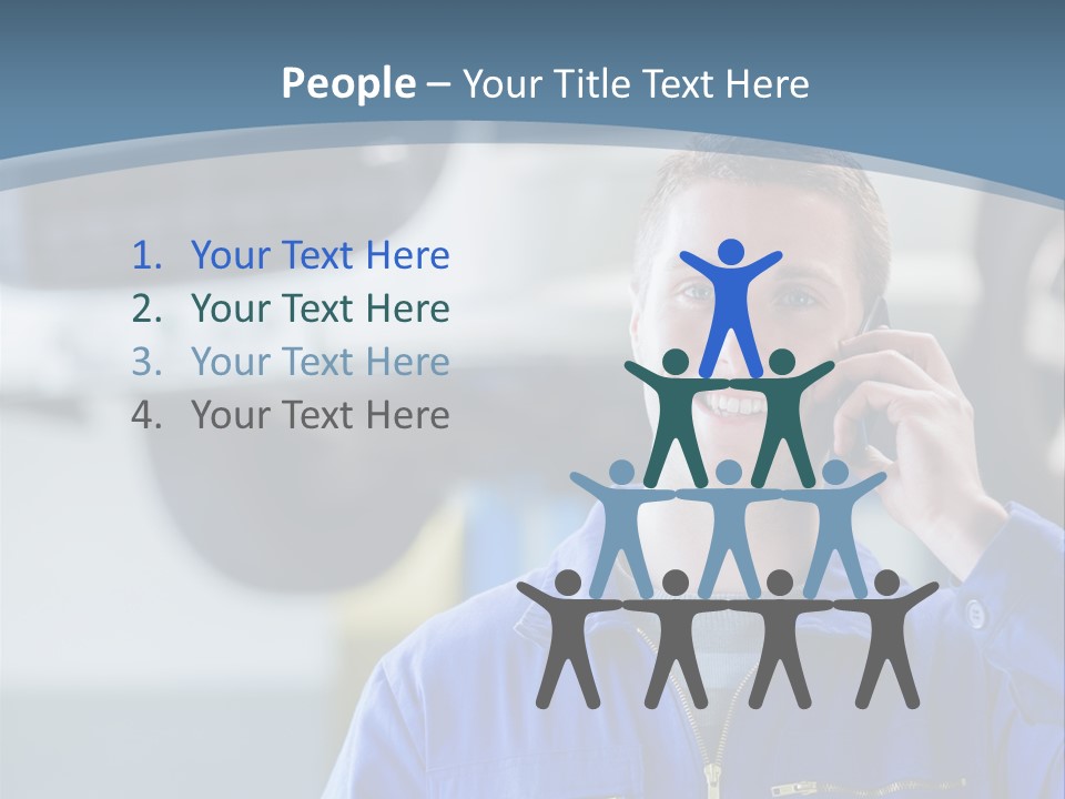 Flower Decor Balloon PowerPoint Template