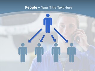 Flower Decor Balloon PowerPoint Template