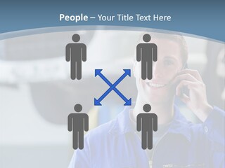 Flower Decor Balloon PowerPoint Template