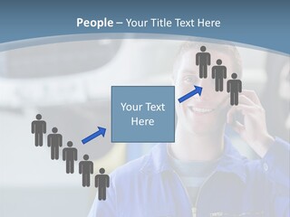 Flower Decor Balloon PowerPoint Template