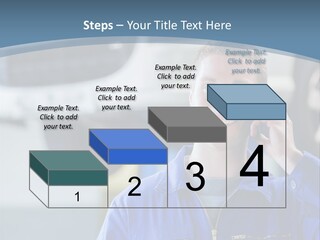 Flower Decor Balloon PowerPoint Template
