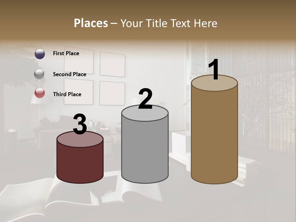 Dessert Decor Chocolate PowerPoint Template