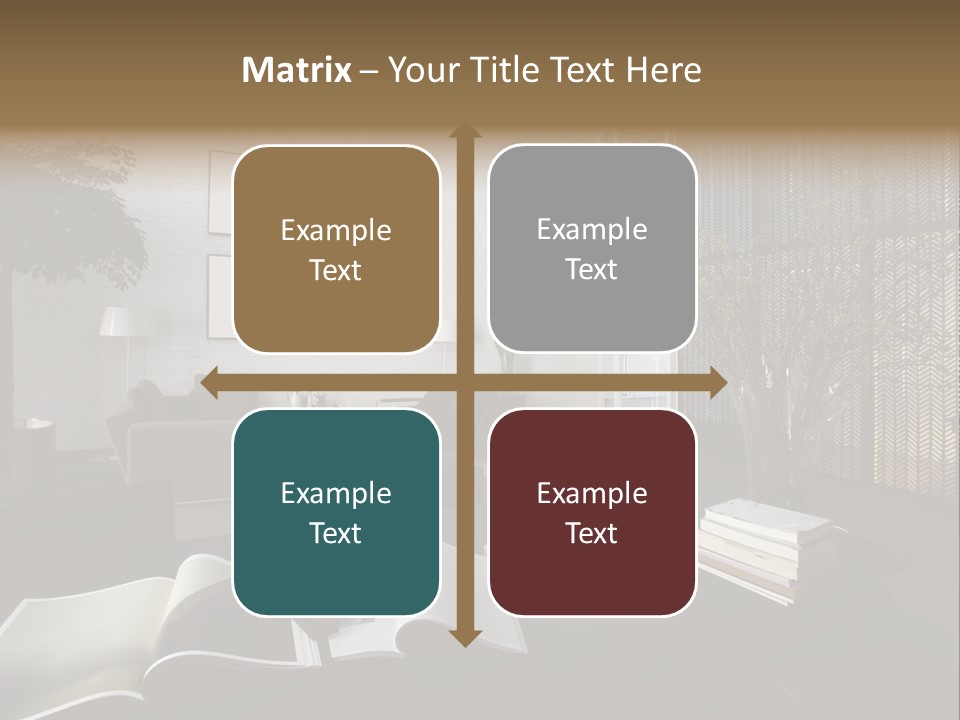 Dessert Decor Chocolate PowerPoint Template