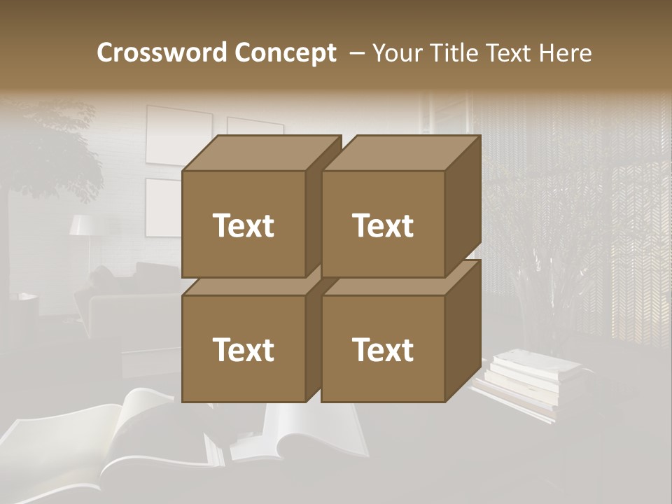 Dessert Decor Chocolate PowerPoint Template