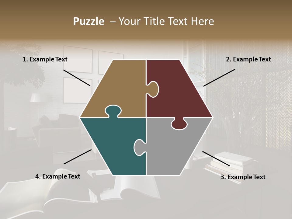 Dessert Decor Chocolate PowerPoint Template