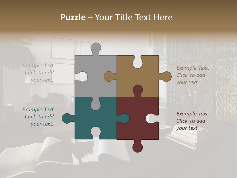 Dessert Decor Chocolate PowerPoint Template