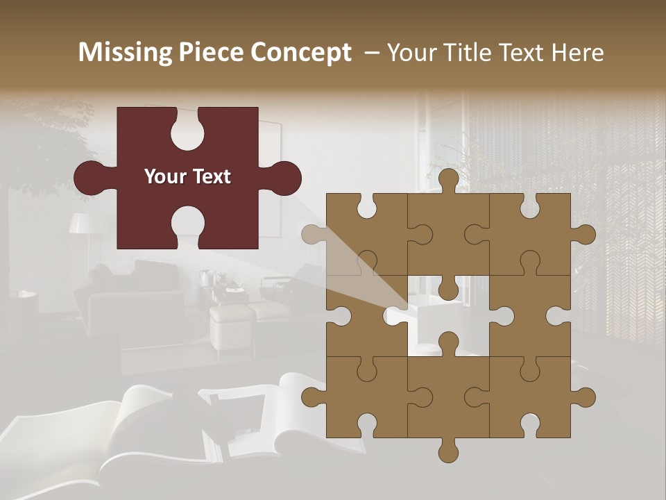 Dessert Decor Chocolate PowerPoint Template