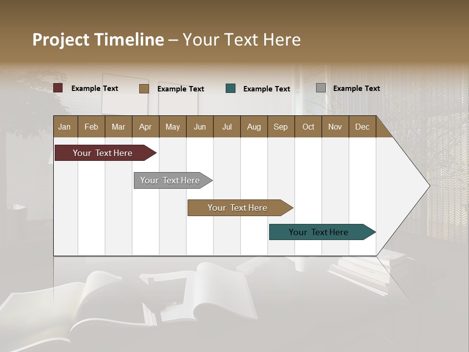 Dessert Decor Chocolate PowerPoint Template