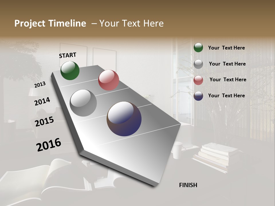 Dessert Decor Chocolate PowerPoint Template