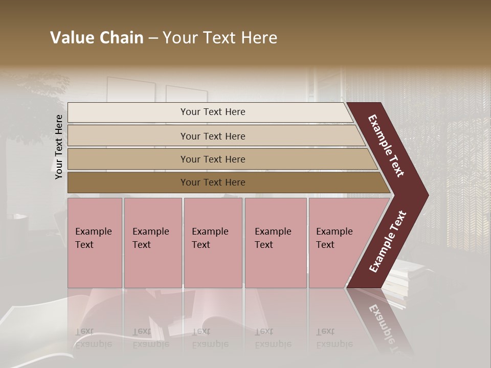 Dessert Decor Chocolate PowerPoint Template