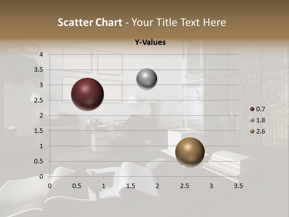 Dessert Decor Chocolate PowerPoint Template