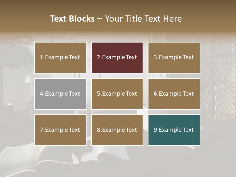 Dessert Decor Chocolate PowerPoint Template