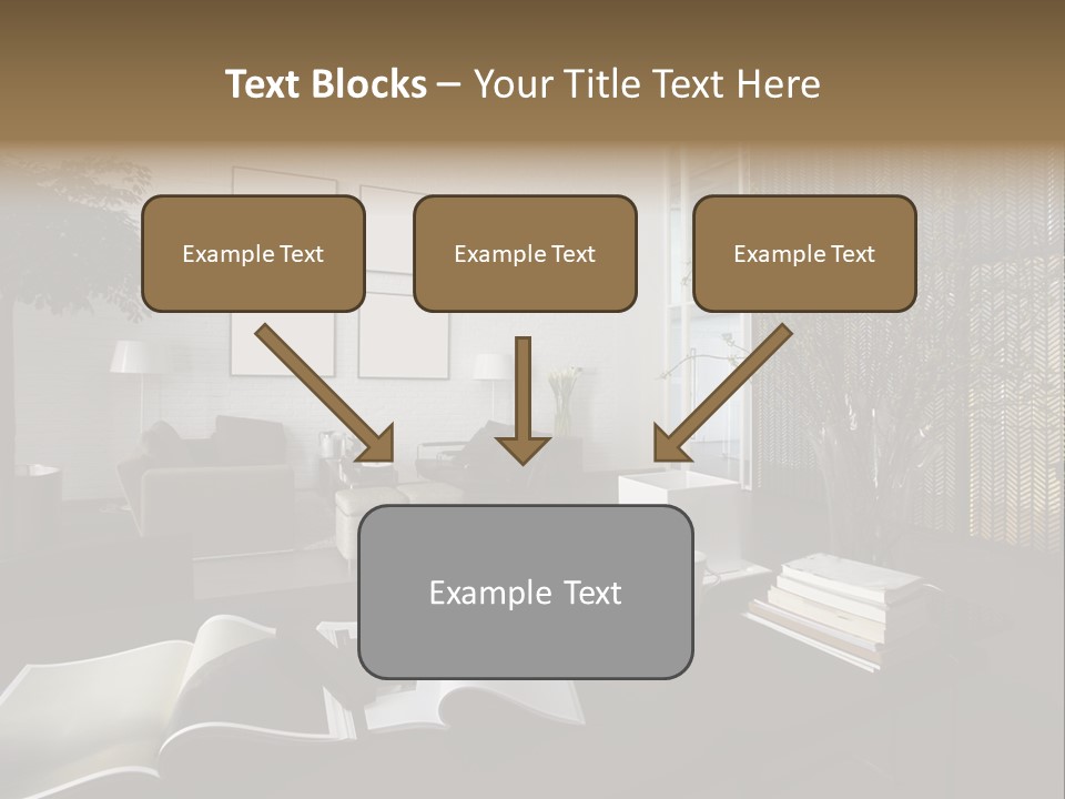 Dessert Decor Chocolate PowerPoint Template