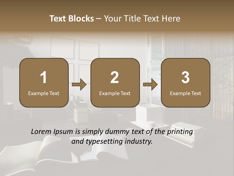 Dessert Decor Chocolate PowerPoint Template