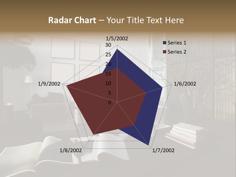 Dessert Decor Chocolate PowerPoint Template