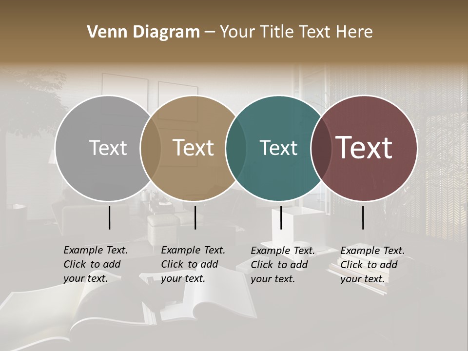 Dessert Decor Chocolate PowerPoint Template