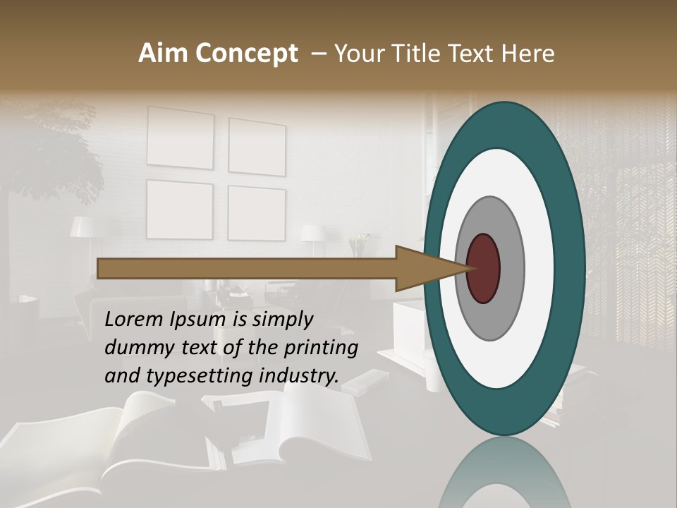 Dessert Decor Chocolate PowerPoint Template