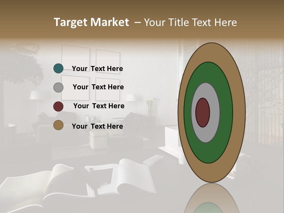 Dessert Decor Chocolate PowerPoint Template