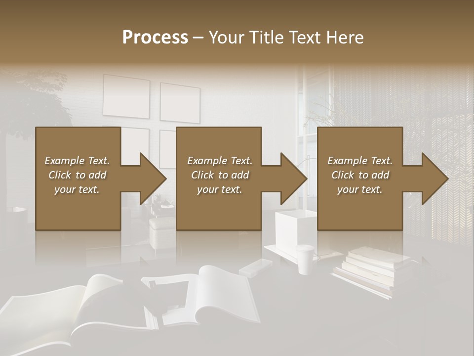 Dessert Decor Chocolate PowerPoint Template