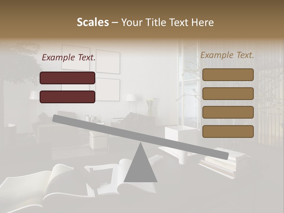 Dessert Decor Chocolate PowerPoint Template