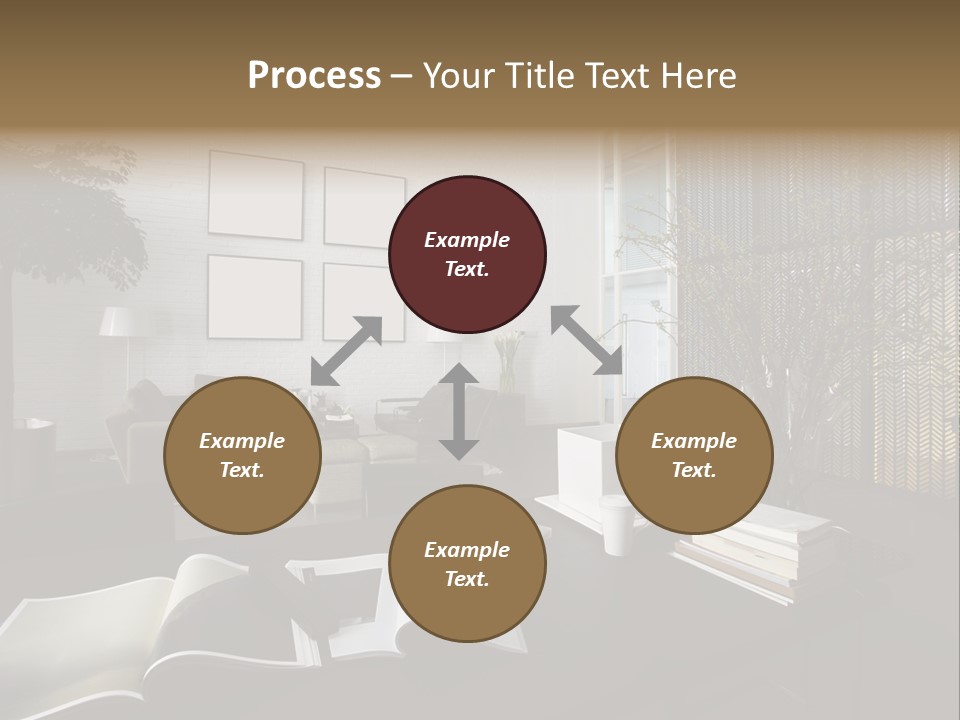 Dessert Decor Chocolate PowerPoint Template