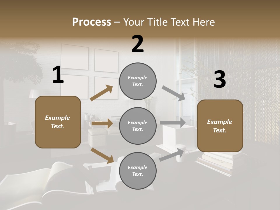 Dessert Decor Chocolate PowerPoint Template