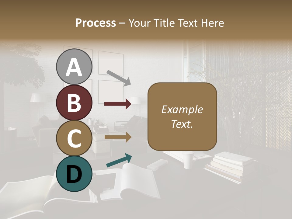 Dessert Decor Chocolate PowerPoint Template