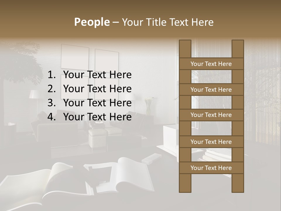 Dessert Decor Chocolate PowerPoint Template