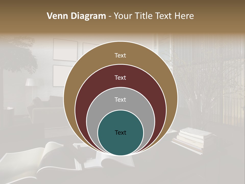 Dessert Decor Chocolate PowerPoint Template