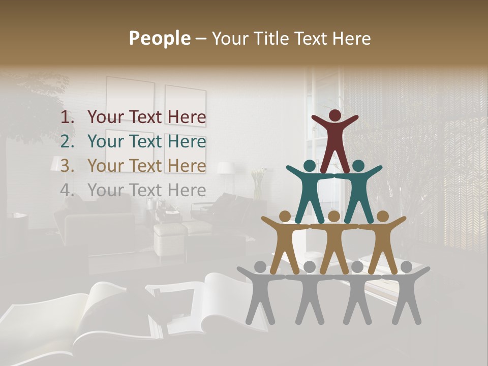 Dessert Decor Chocolate PowerPoint Template