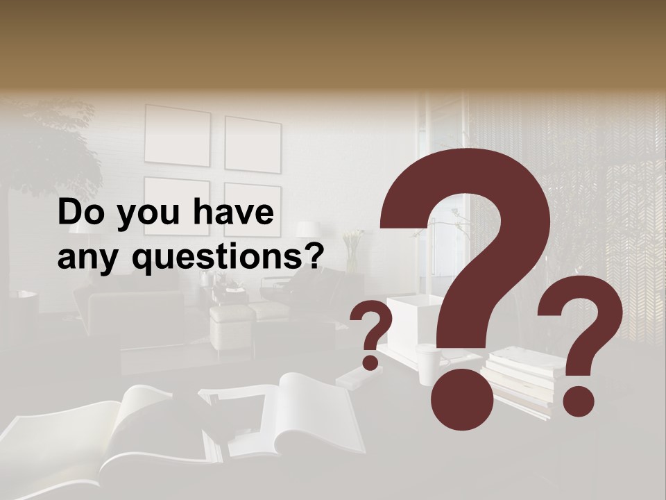 Dessert Decor Chocolate PowerPoint Template