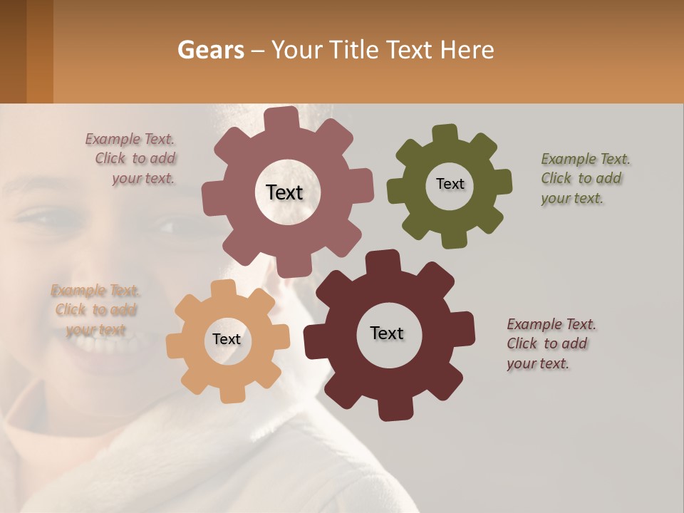 Flag Candle Celebration PowerPoint Template