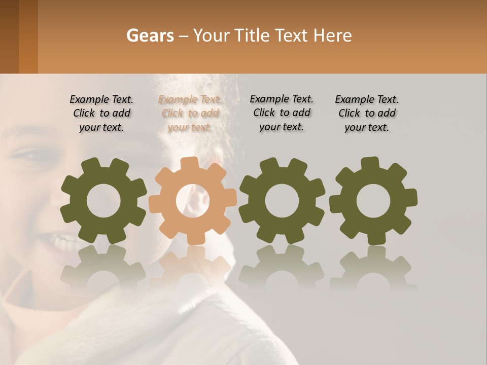 Flag Candle Celebration PowerPoint Template