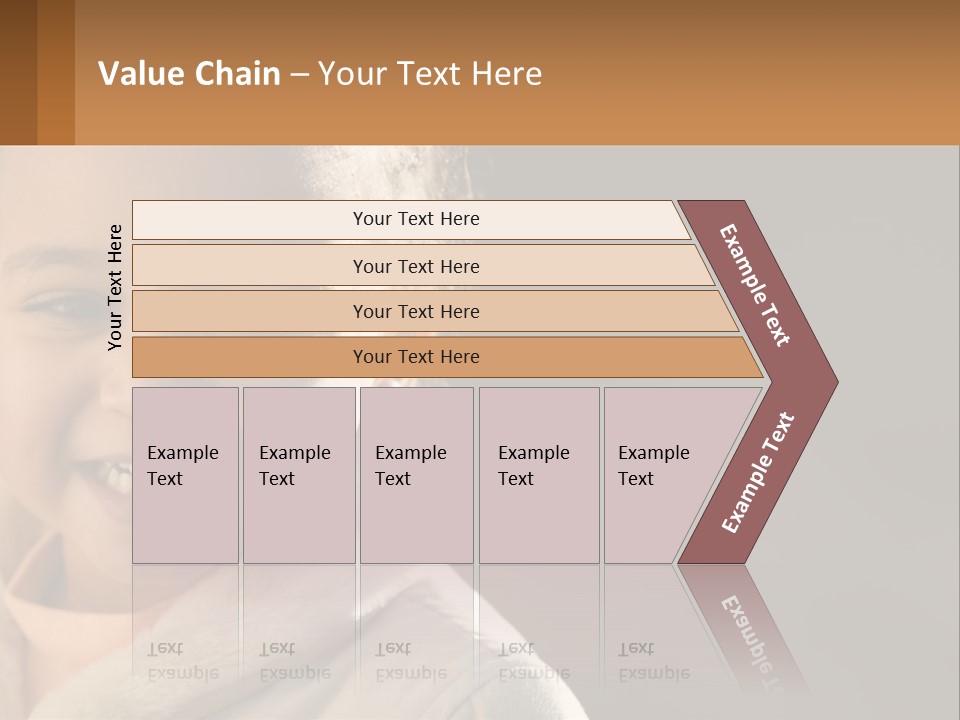 Flag Candle Celebration PowerPoint Template