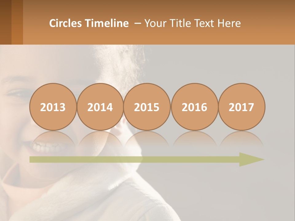 Flag Candle Celebration PowerPoint Template